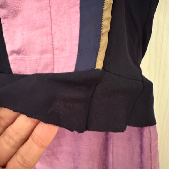 New Handmade Woman’s Lavender Silk Dress Top&Skirt, Sz S/M - Picture 3 of 16